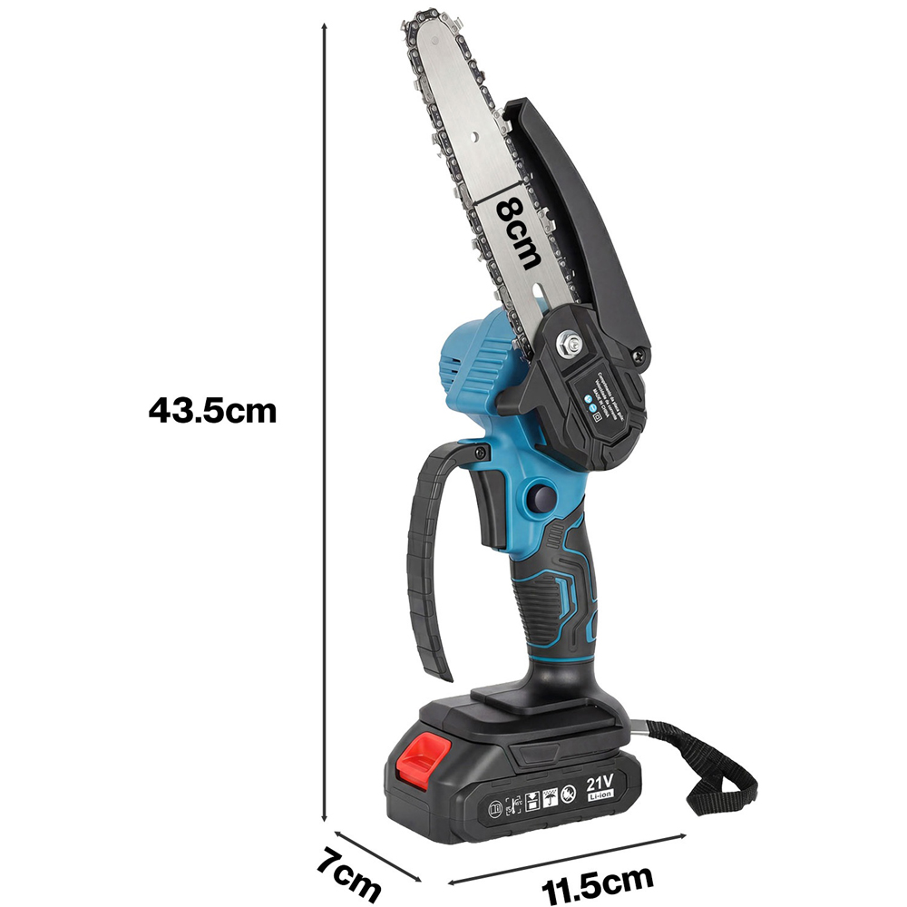 Traderight Dual Bar Cordless Mini Chainsaw Kit Image 9