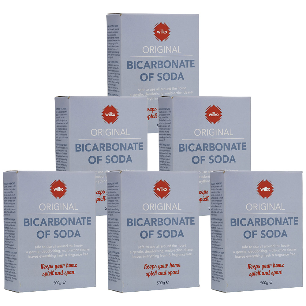 Wilko Original Bicarbonate of Soda Case of 6 x 500g Image 1