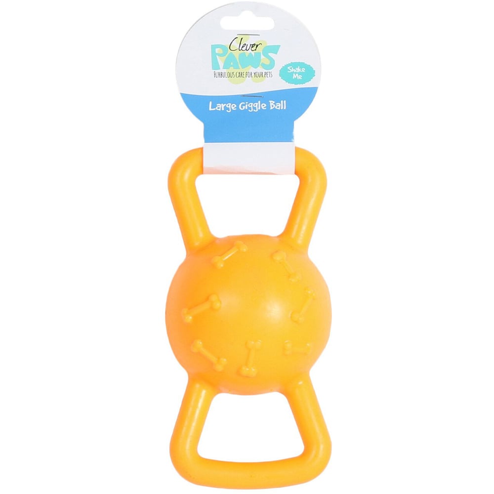 Single Clever Paws Giggle Ball in Assorted styles Image 2