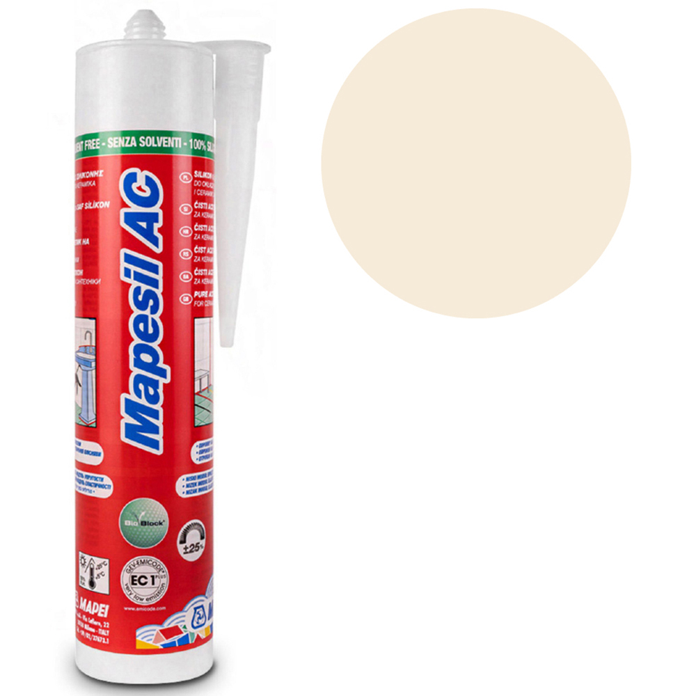 MAPEI Mapeisil AC 130 Jasmine Silicone Sealant 310ml Image 2