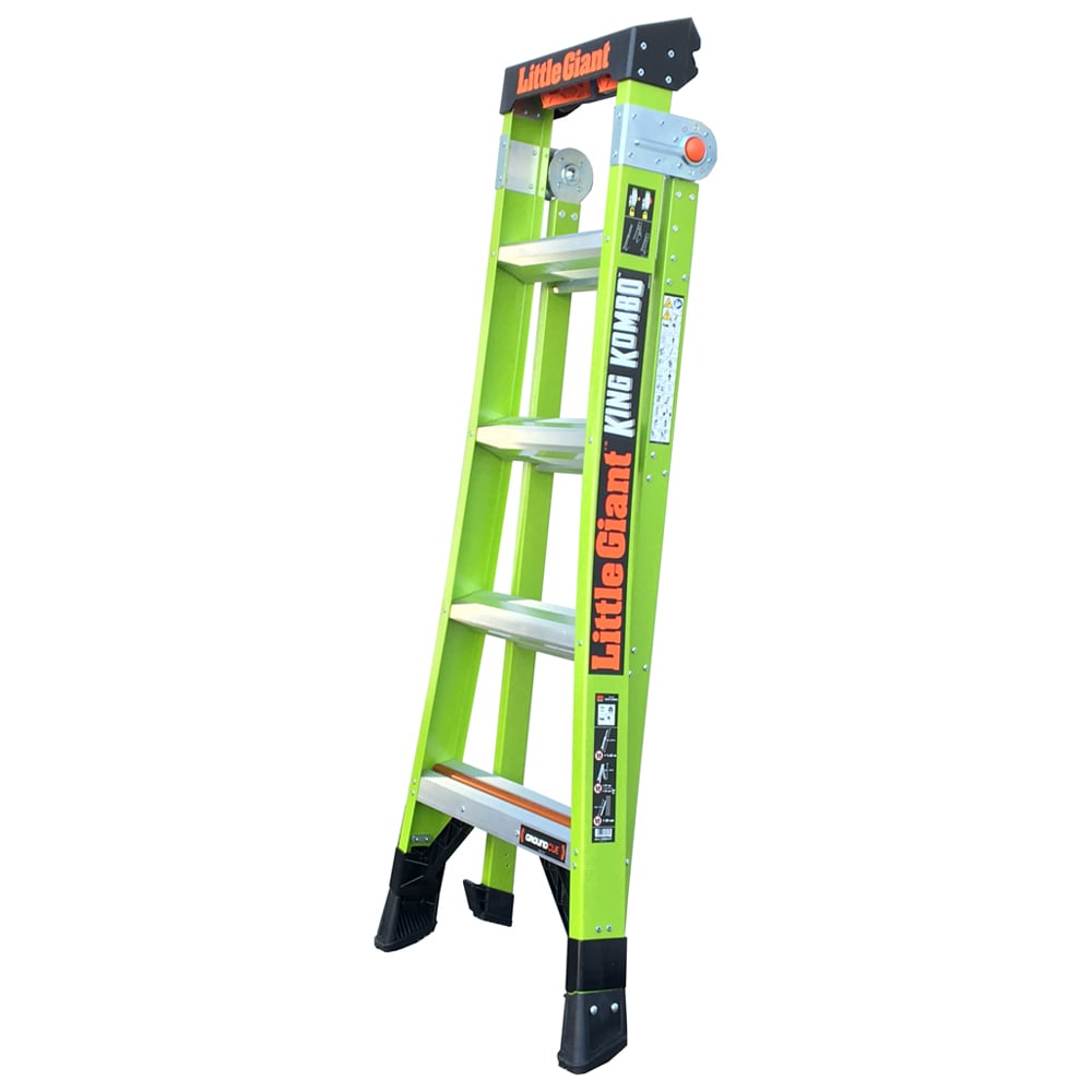 Little Giant 5 Tread King Kombo Industrial Ladder Image 3