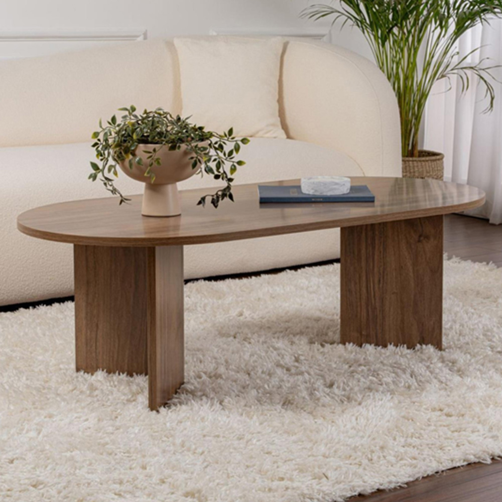 Decortie Sable Istanbul Walnut Coffee Table Image 1