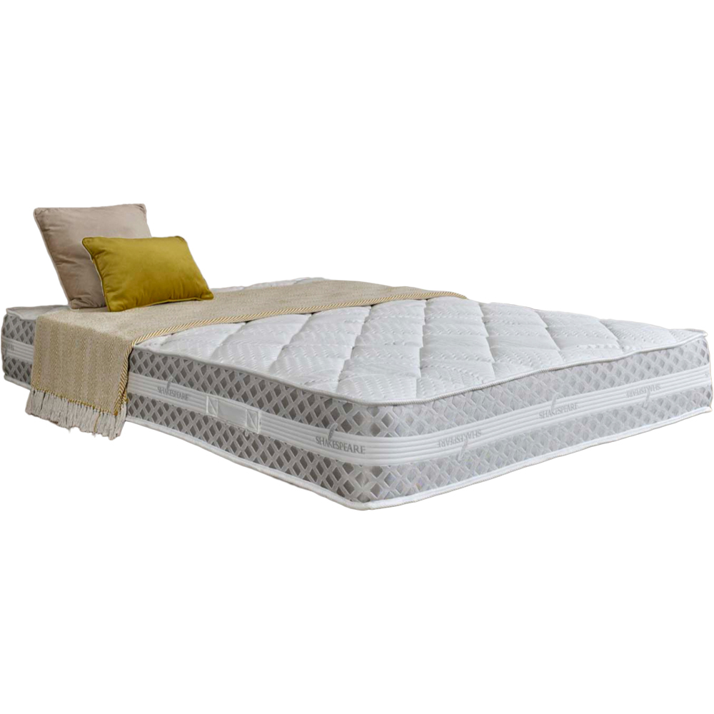 Eleganza Home Elite Super King Size Micro Quilted Medium Firm Pocket Spring Mattress Image 1