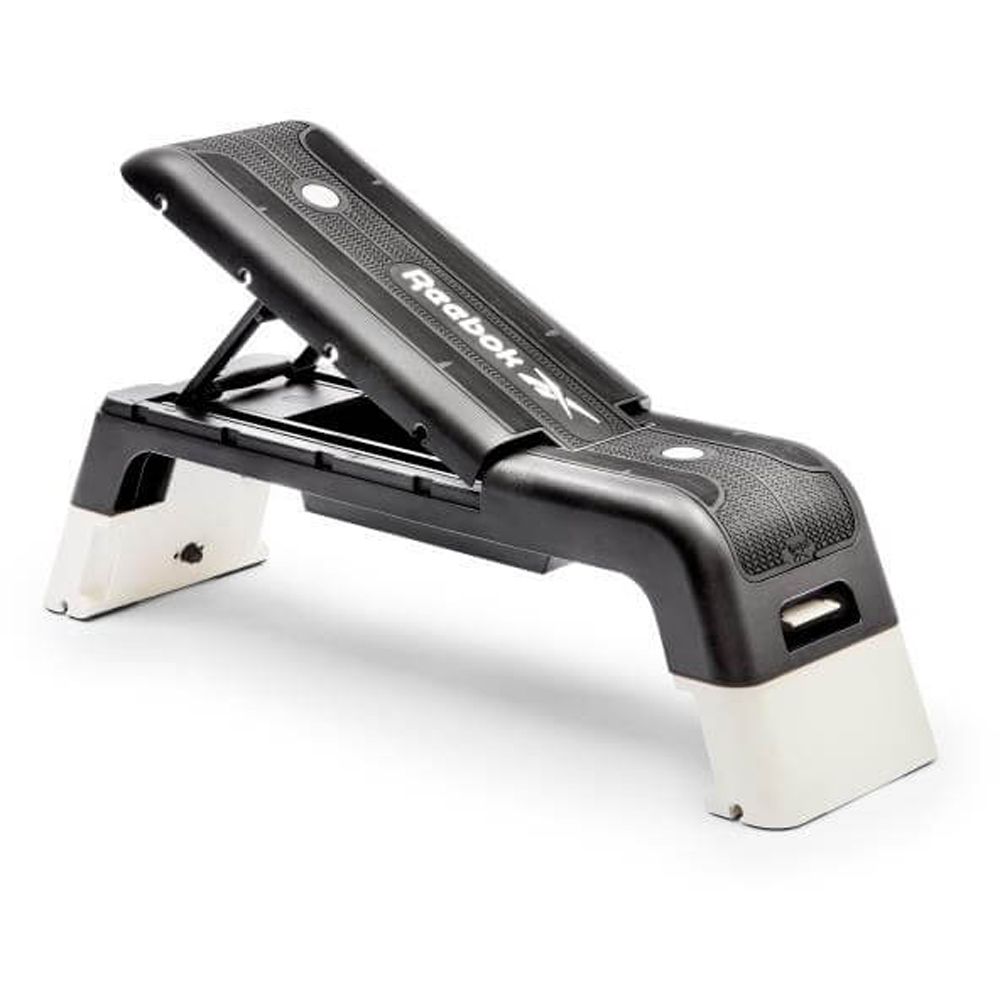 Reebok White Aerobic Step with Adjustable Weight Bench Image 5