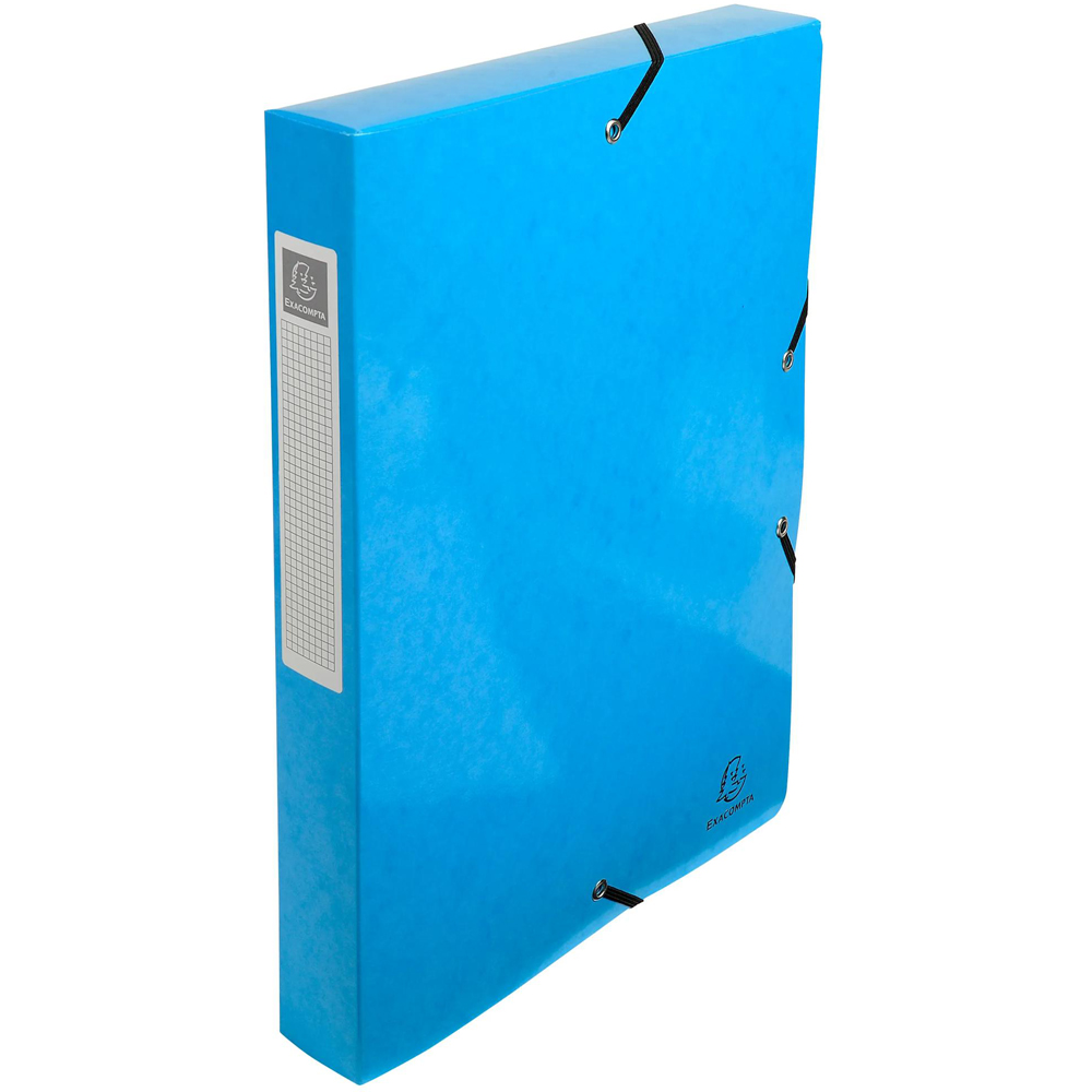 Exacompta Iderama A4 Multicolour Pressboard Filing Box 8 Pack Image 3