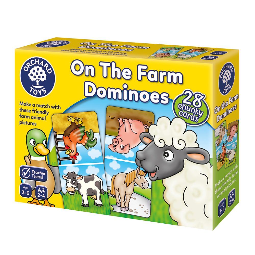 Orchard Toys On The Farm Dominoes Image 4