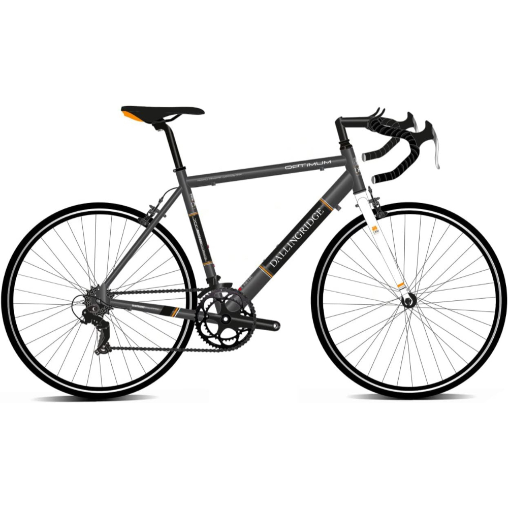 Dallingridge Optimum 700c Gloss Grey and White Alloy Road Bike Image