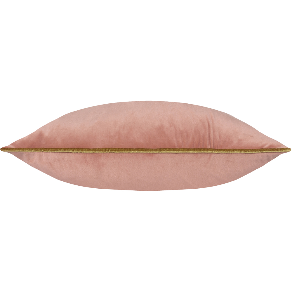Furn Meridian Blush and Gold Velvet Cushion 45 x 45cm Image 3