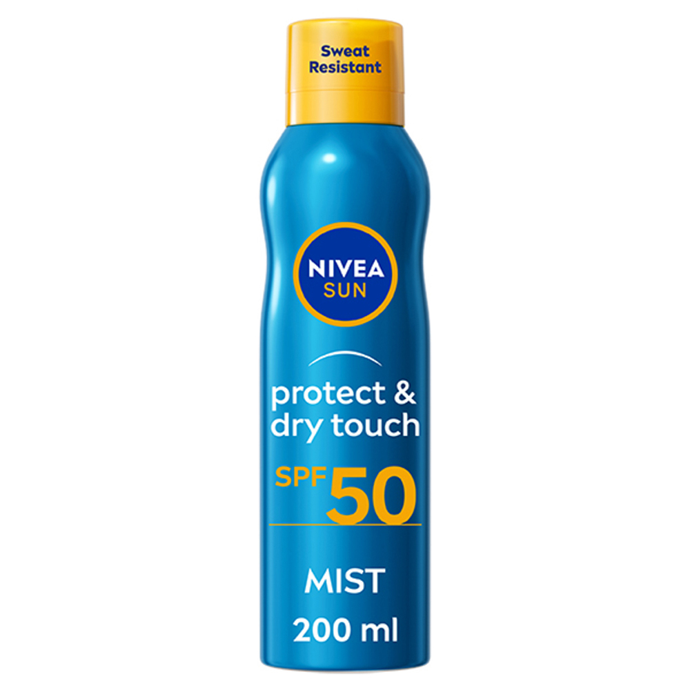Nivea Sun Protect and Dry Touch Refreshing Sun Cream Mist SPF50 200ml Image 1