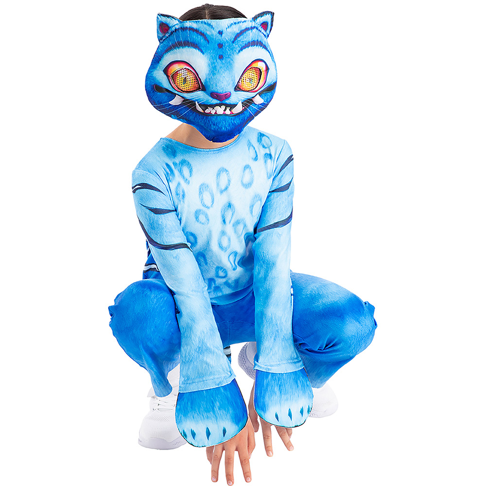 K-Pop Demon Hunters Kids Derpy Tiger Costume 9-10 Years Image 5