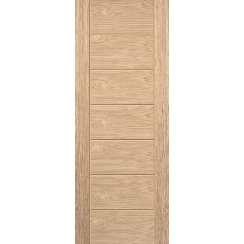 JB Kind Palomino Contemporary Oak Venner Internal Door 1981 x 762mm Image 1