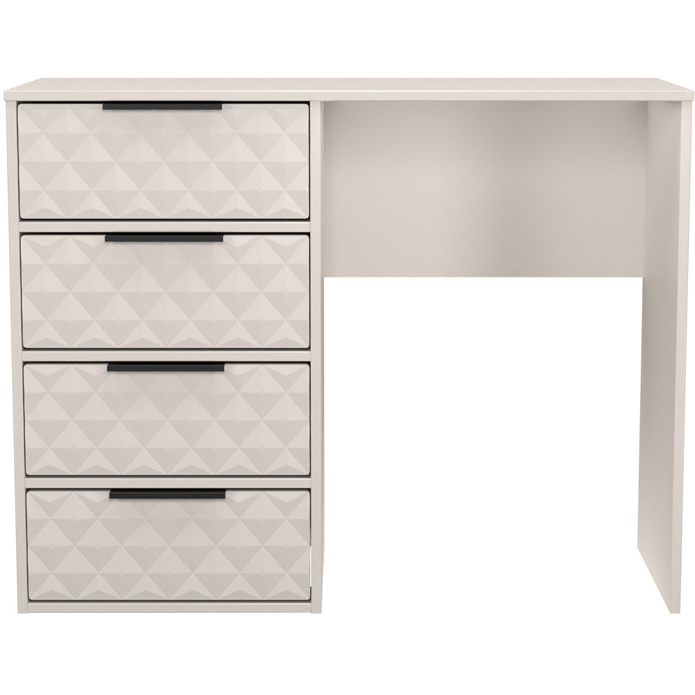 Crowndale Harlequin 4 Drawer Kashmir Matt Vanity Dressing Table Ready Assembled Image 3