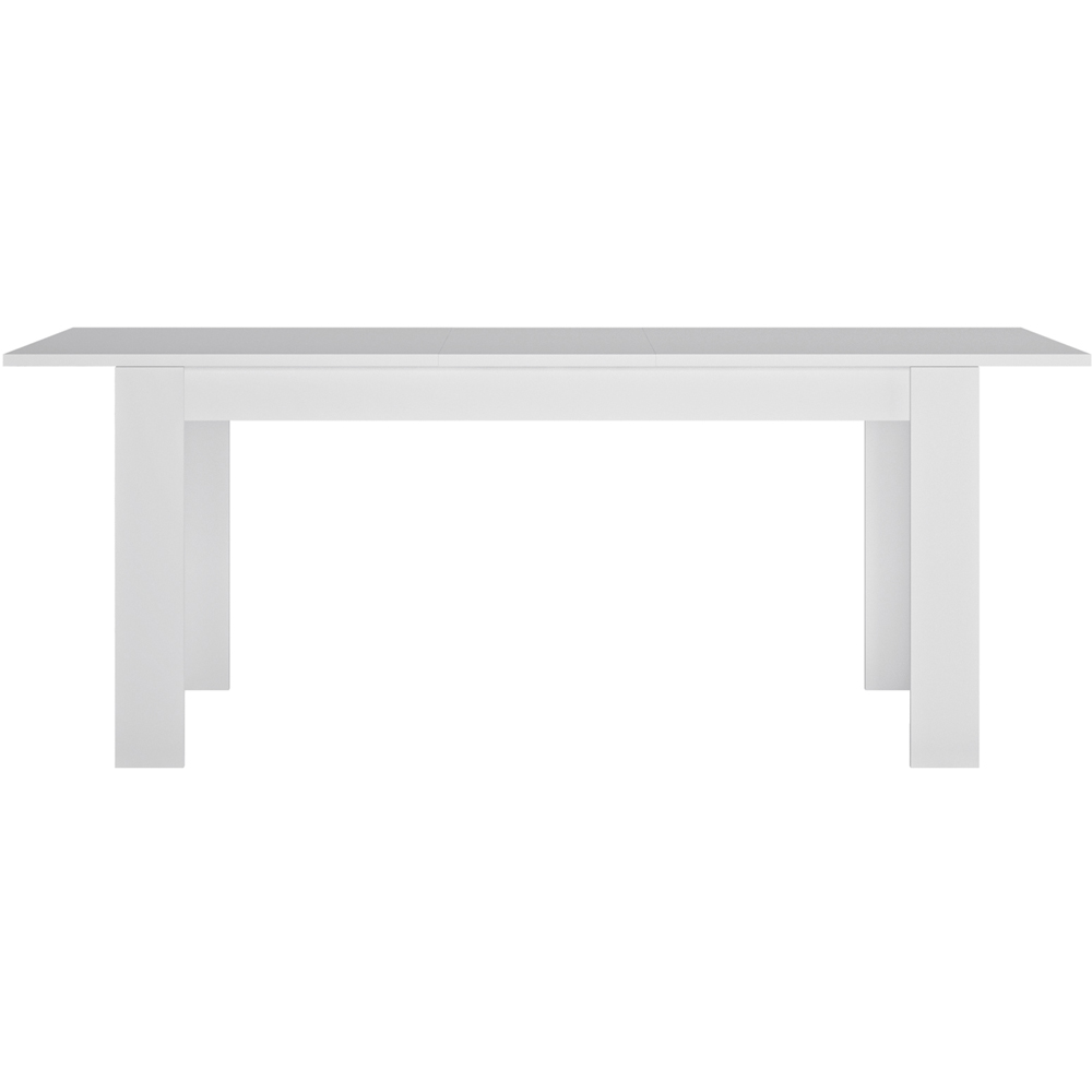 Florence Lyon 6 Seater 160 to 200cm Extending Dining Table White Image 3