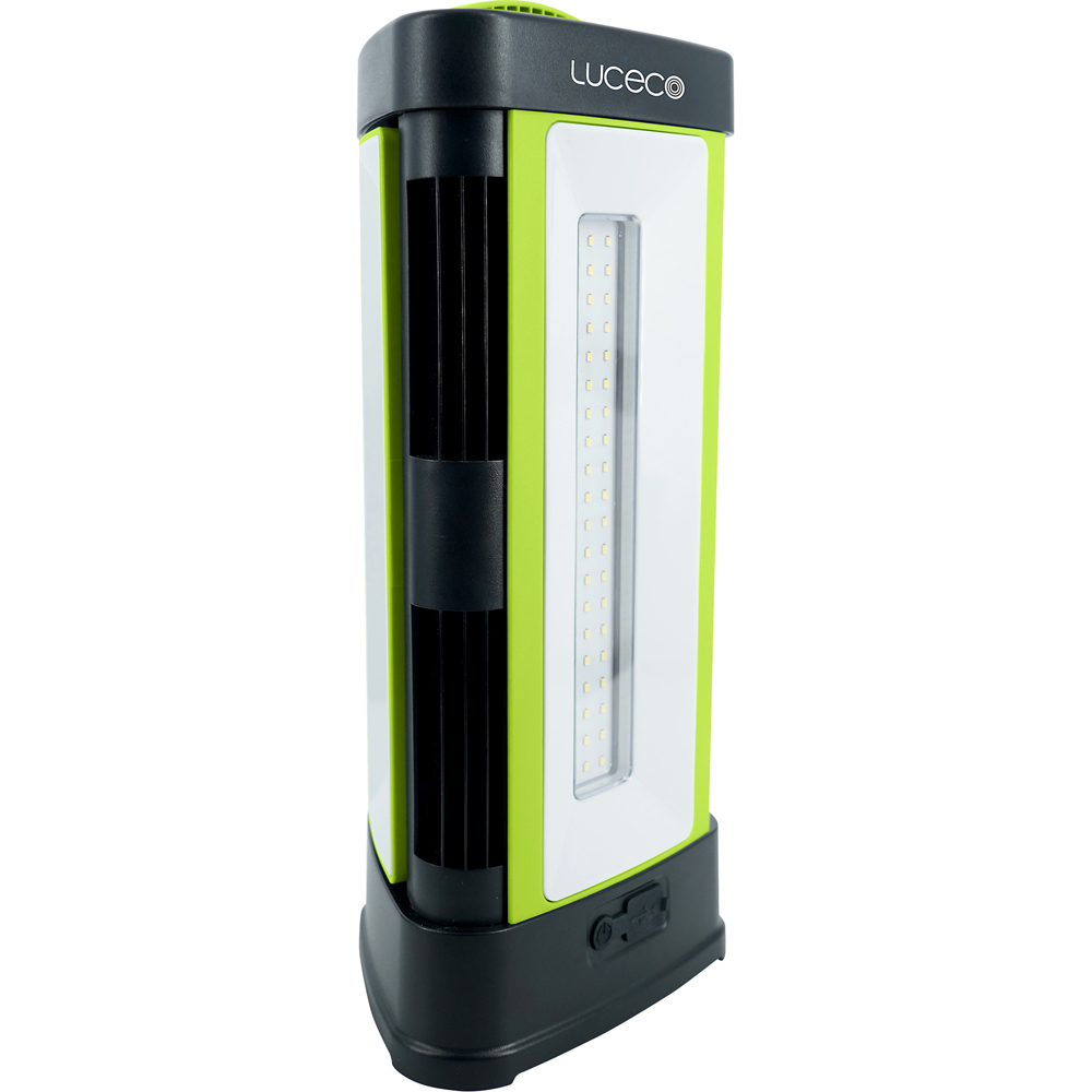 Luceco 4000 Lumens USB Rechargeable Open Area Tri Panel Work Light Image 3
