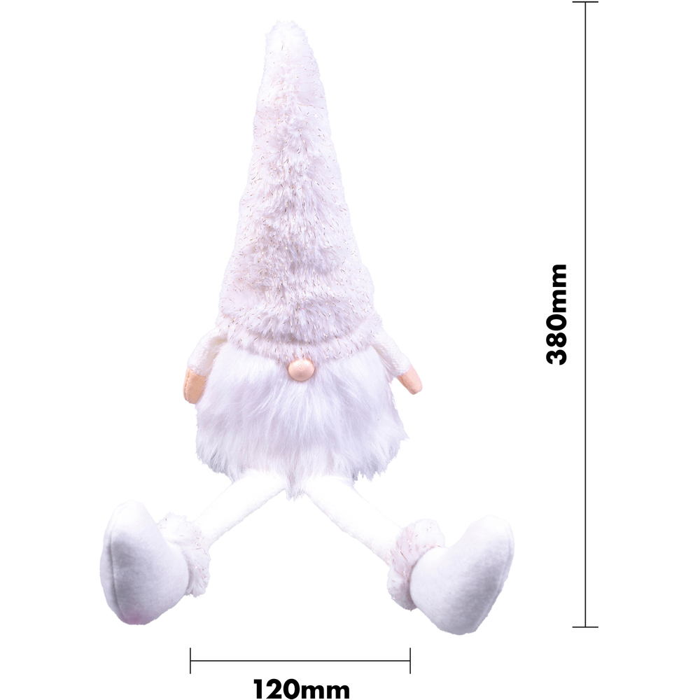 St Helens White Long Legged Sitting Finn Gonk Decoration Image 5