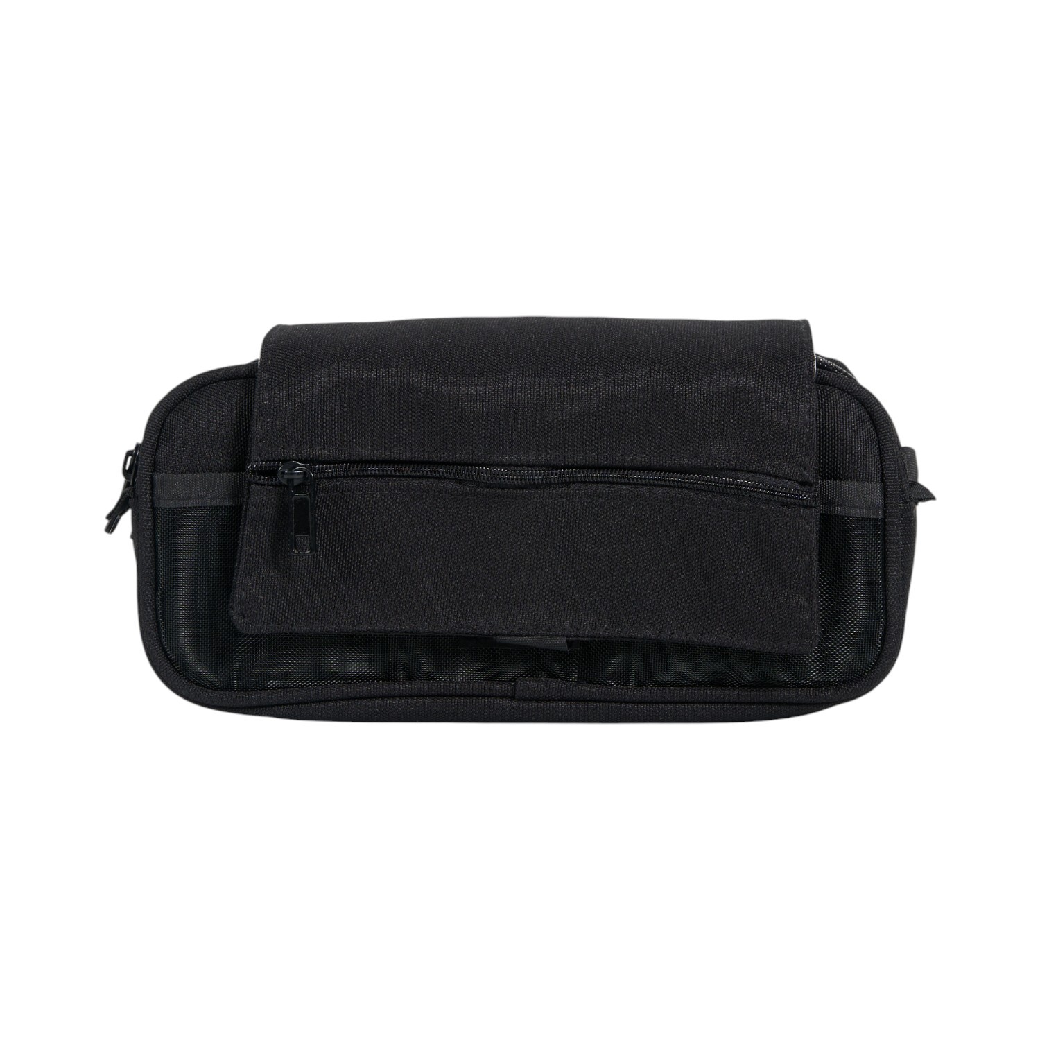 3 Compartment Pencil Case - Black Image 2