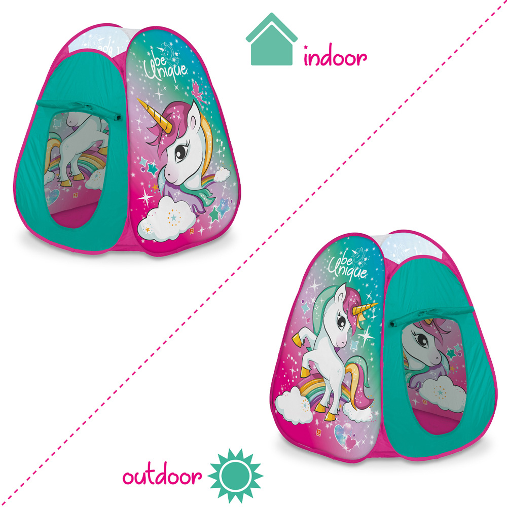 Mondo Kids Unicorn Indoor and Outdoor Pop-Up Play Tent Image 3