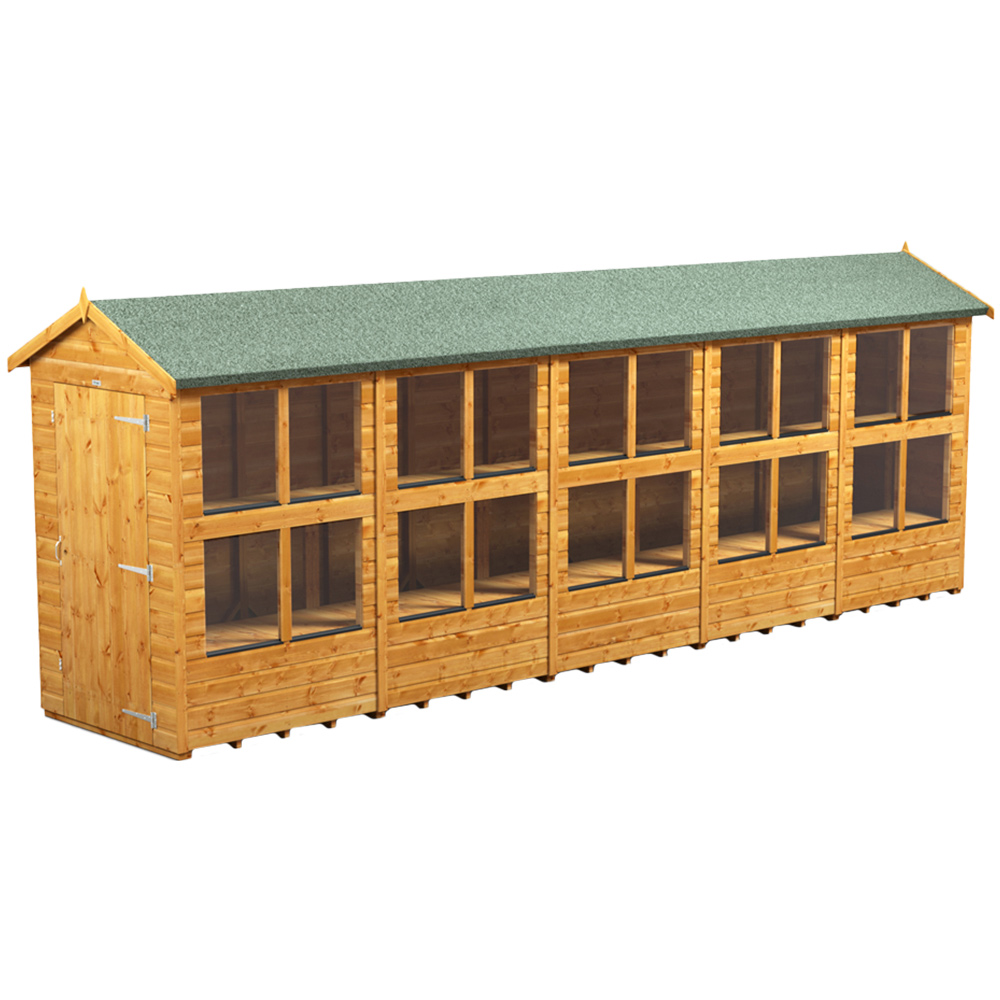 Power Sheds 20 x 4ft Apex Potting Shed Image 1