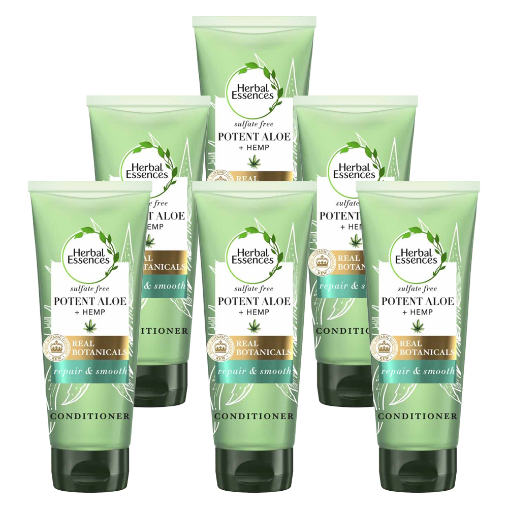 Herbal Essences Sulphate Free Aloe and Hemp Conditioner Case of 6 x 275ml Image 1