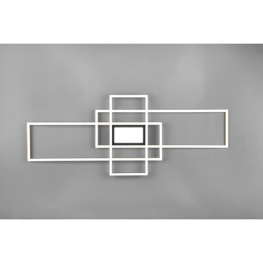 TRIO Irvine Brass Matt Integrated LED Ceiling Light Image 5