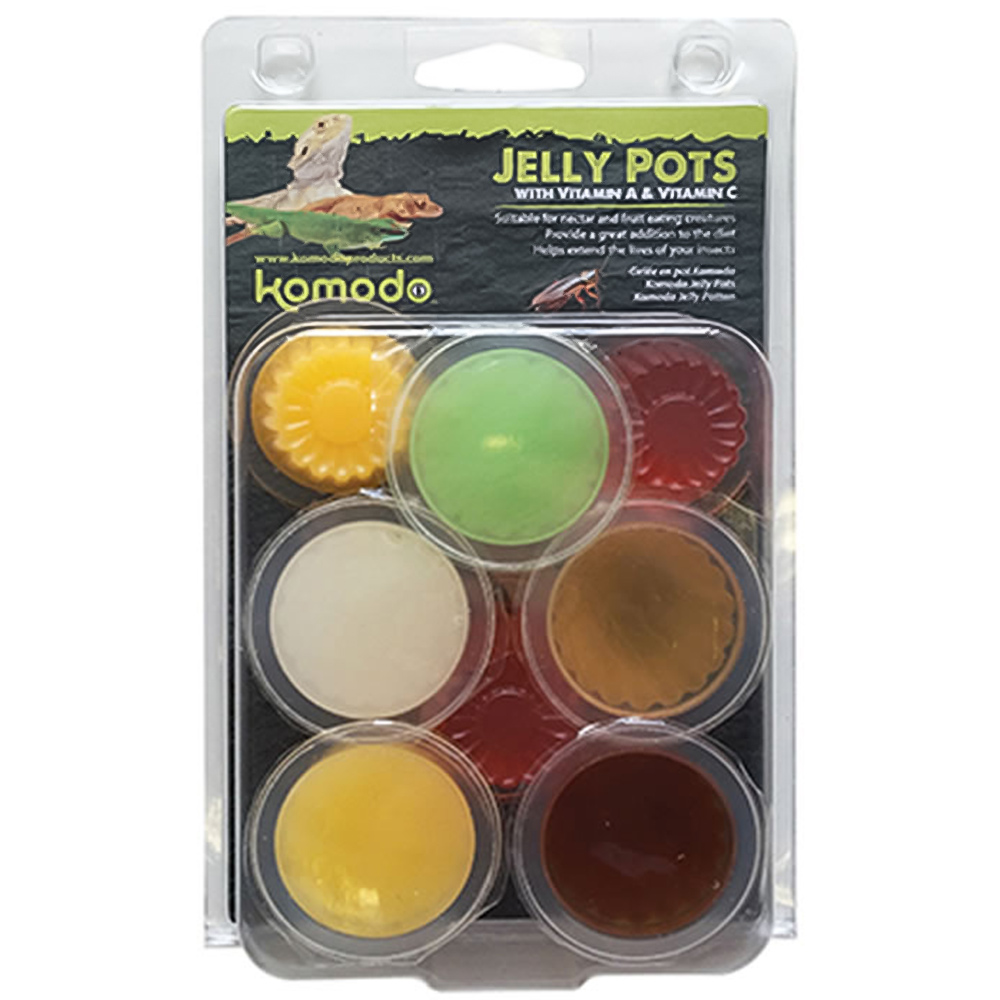 Komodo 8 pack Mixed Flavour Jelly Pots Image