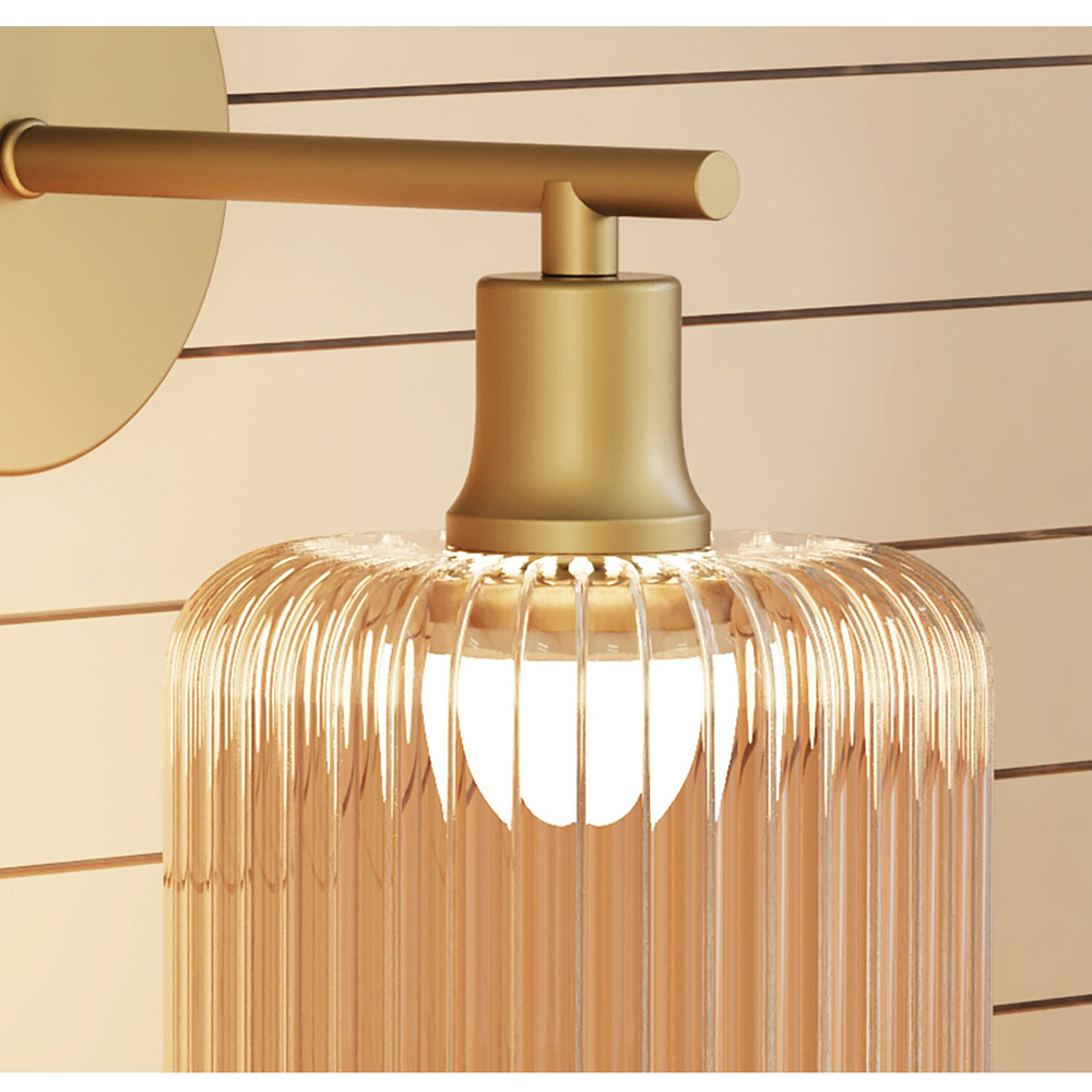 Micah Wall Light Champagne and Gold Image 5