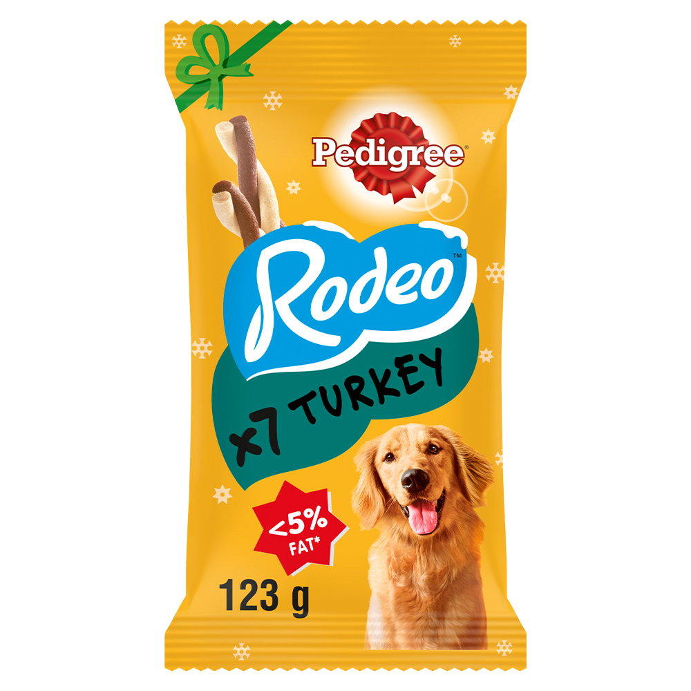 Pedigree Rodeo Turkey Dog Treats 7 Pack Image 1