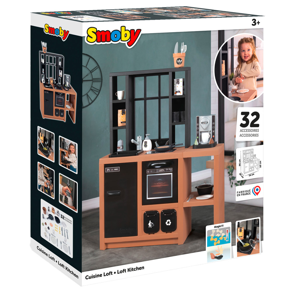Smoby Loft Kitchen Playset Image 8