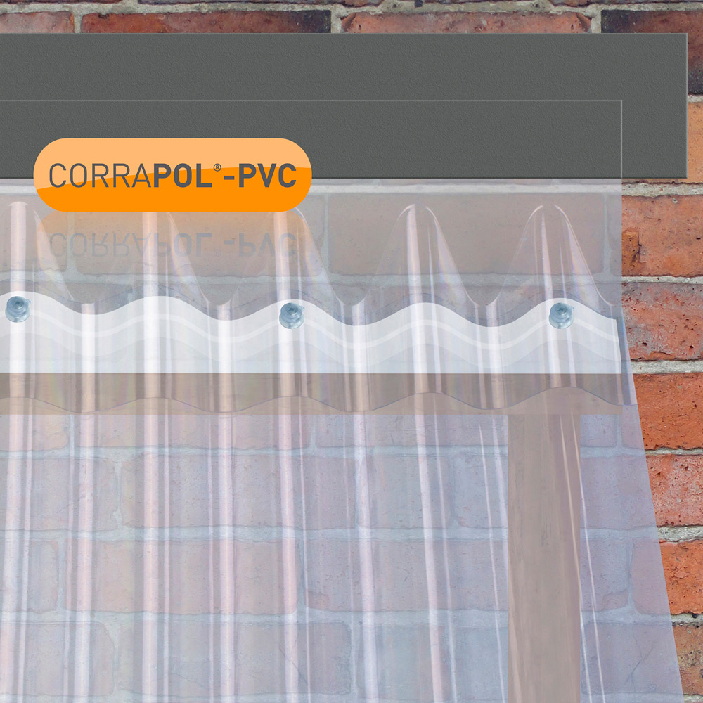 Corrapol PVC Wall Flashing 950mm Image 2