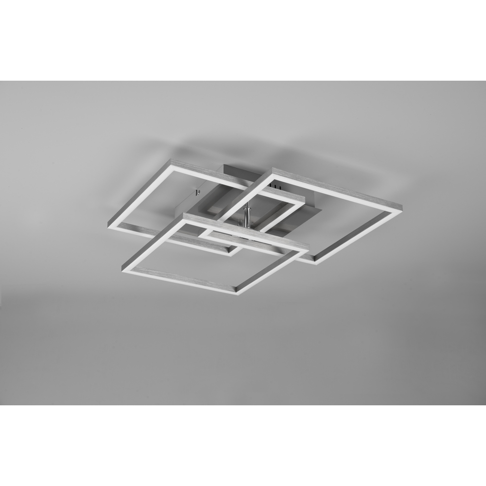 TRIO Mobile Nickel Matt Integrated LED Ceiling Light Image 8