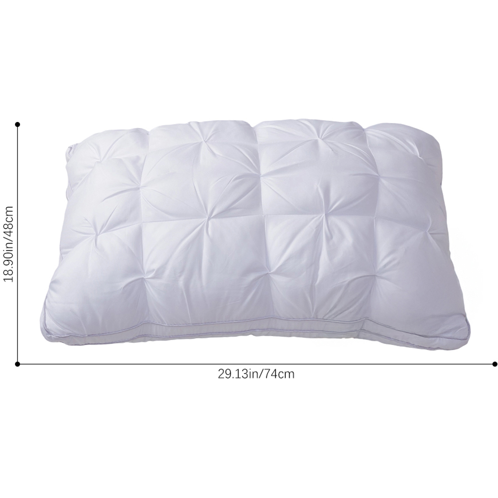Living and Home Ultra Soft Twisted Floral Pillow Insert 1000g 74 x 48cm Image 8