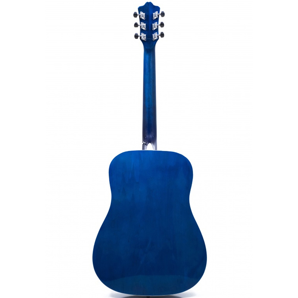Rio 3/4 Size 36" Acoustic Guitar Package for Junior Beginners - Blue Image 3