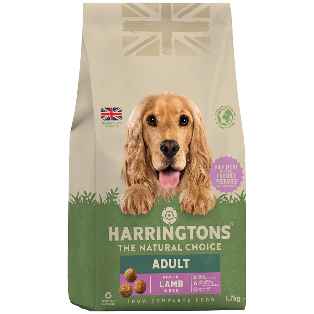 Harringtons Lamb and Rice Dog Food 1.7kg Image 1
