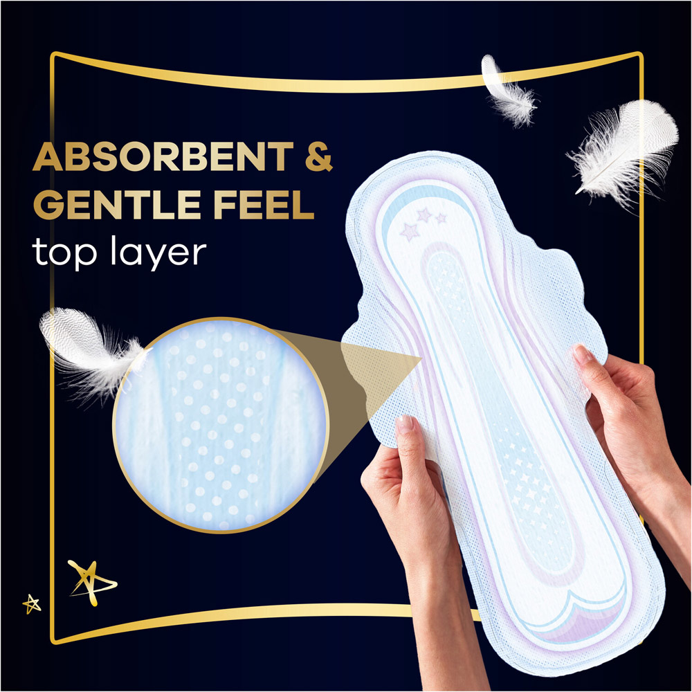 Pack of 8 Always Ultra Secure Night Pads Image 4