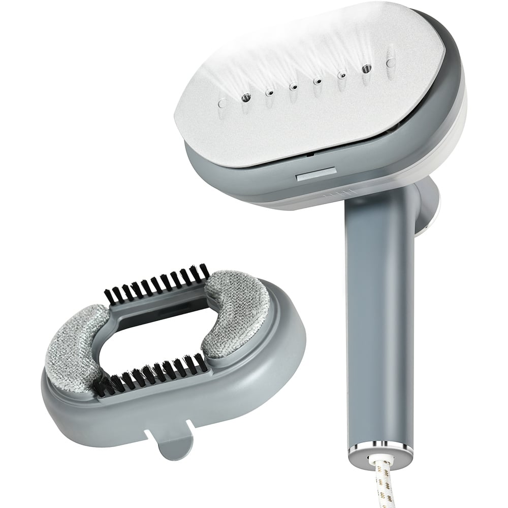 HOMCOM Grey Portable Handheld Garment Steamer 1200W Image 1