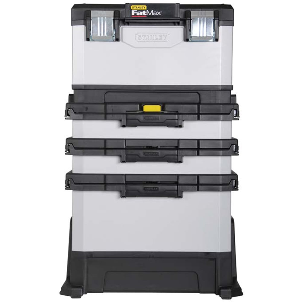 STANLEY FatMax 4 Level Metal and Plastic Rolling Workshop Image 3