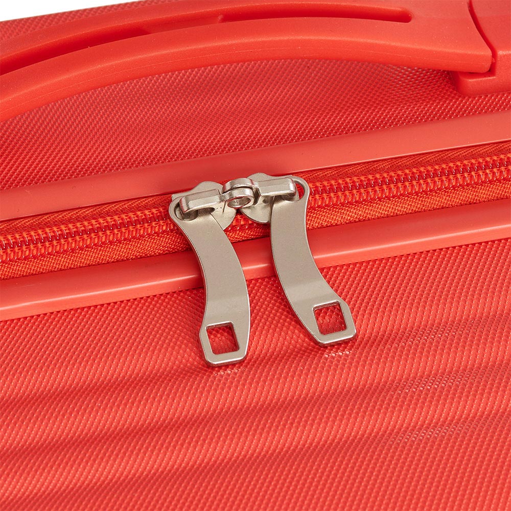 Wilko Squares Suitcase Coral 30 inch Wilko