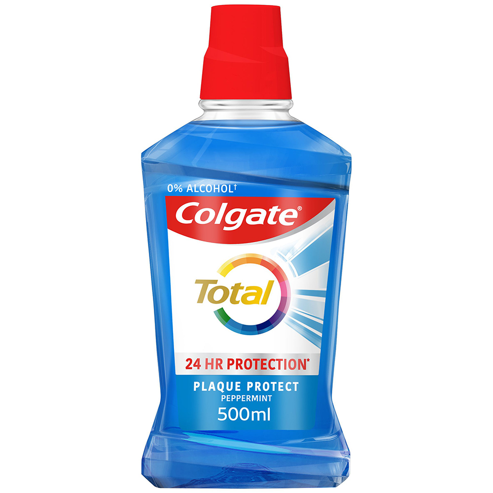 Colgate Total Peppermint Blast Mouthwash with CPC 500ml Image 1