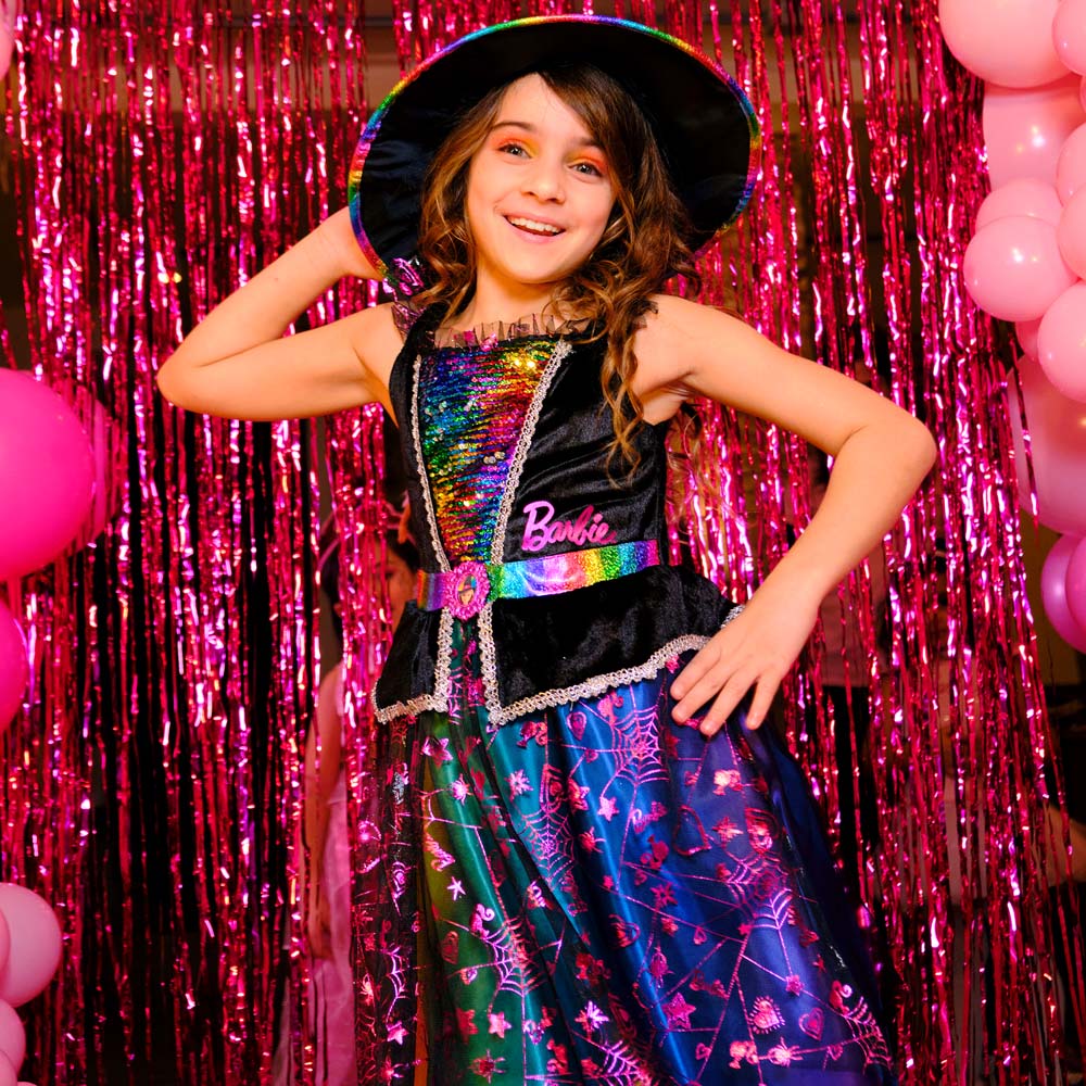 Barbie Witch Halloween Costume 7 to 8 Years Image 6