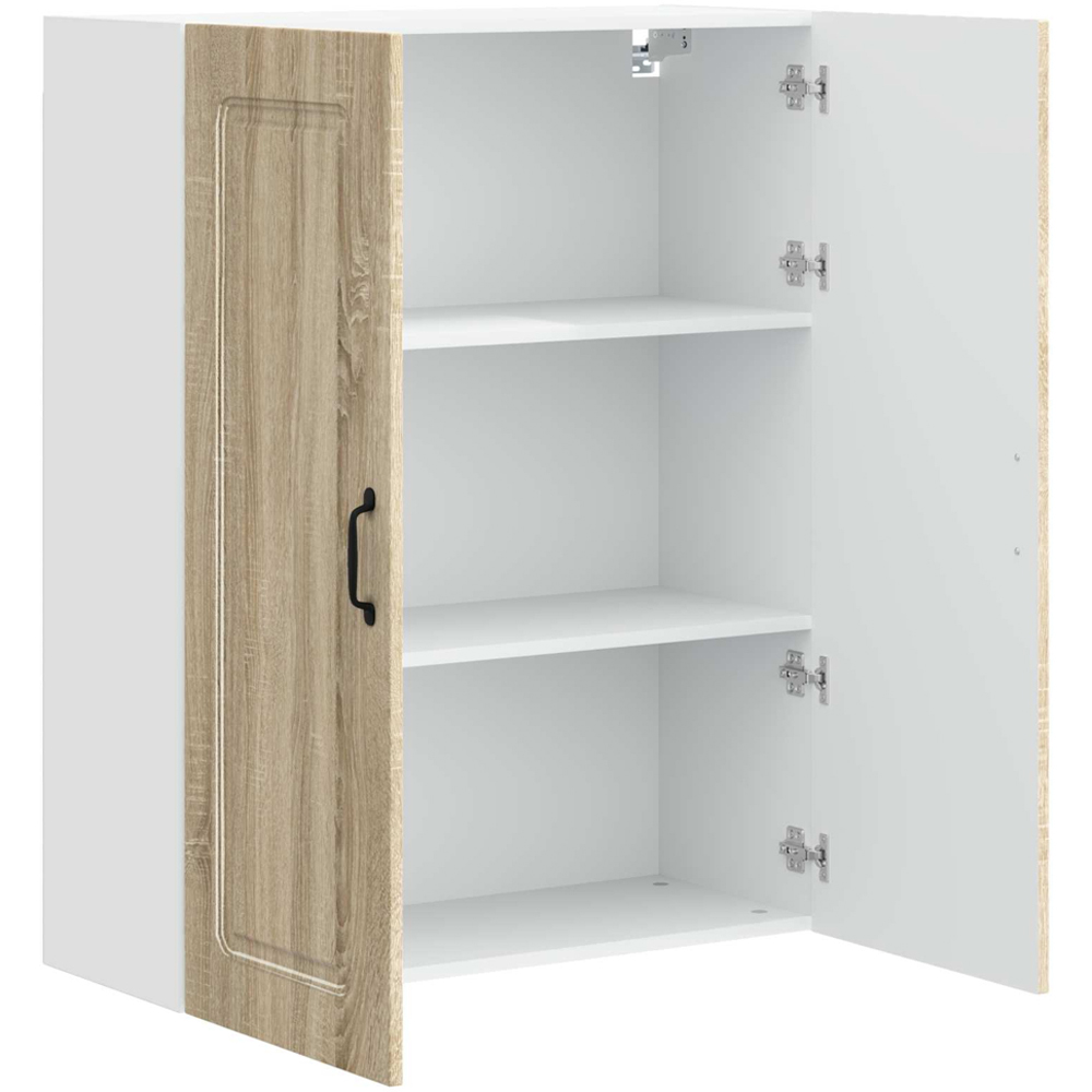 vidaXL 2 Door Sonoma Oak Kitchen Wall Cabinet Image 5