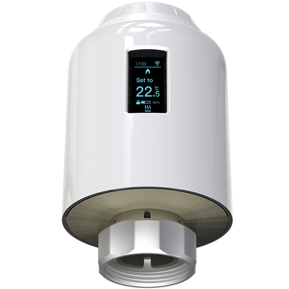 ENER-J Wi-Fi Smart Thermostatic Radiator Valve with Screen 4 Pack Image 2