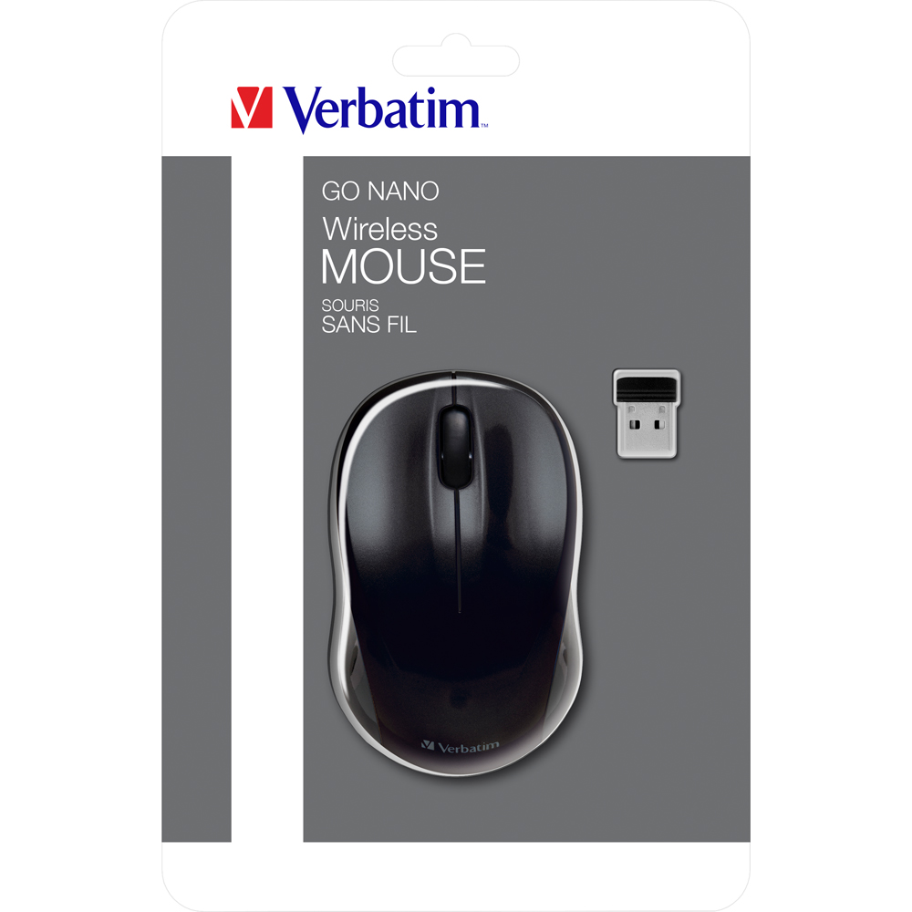 Verbatim Black Go Nano Wireless Mouse Image 3