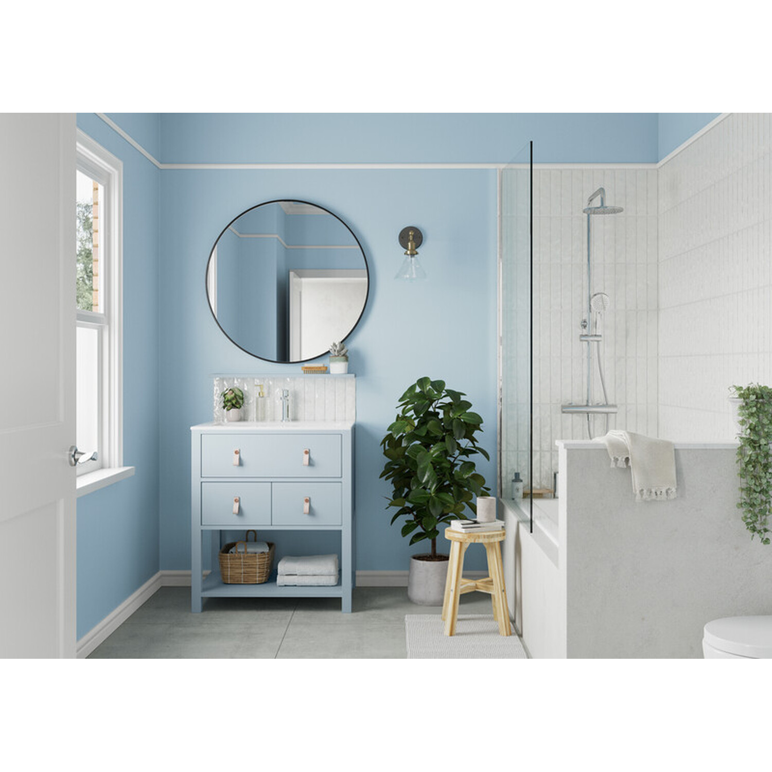 Dulux Easycare Bathroom First Dawn Soft Sheen Paint 2.5L Image 4