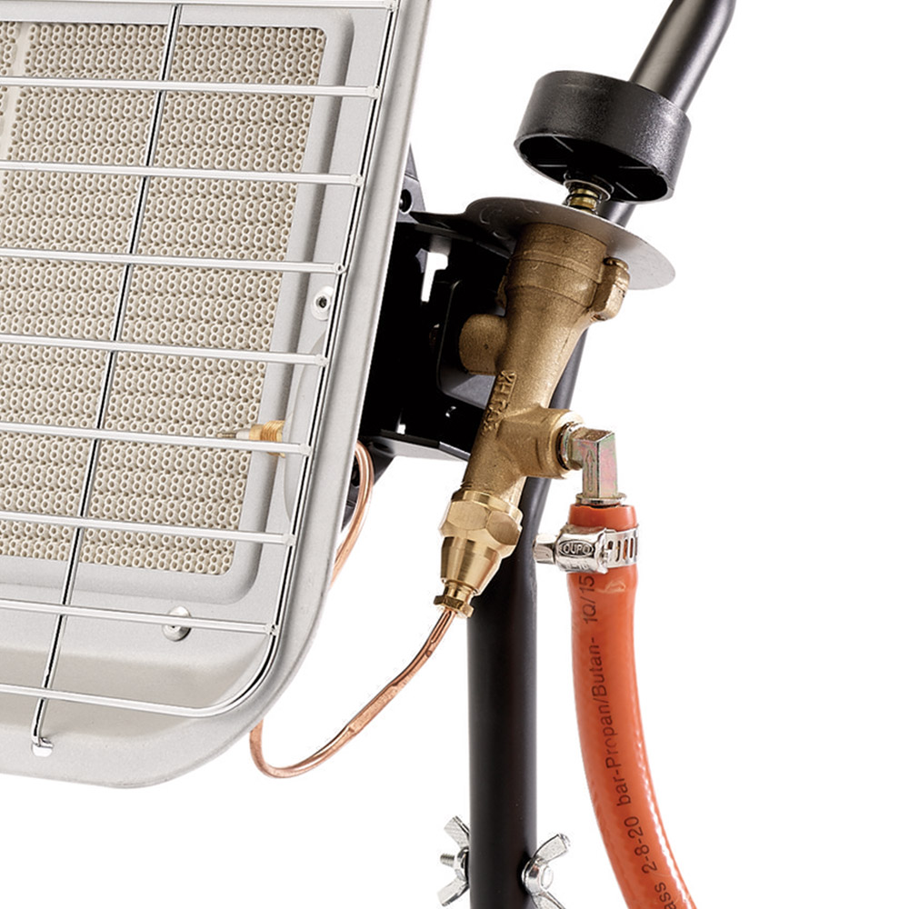 Draper White Propane Free Standing Heater 4500W Image 3