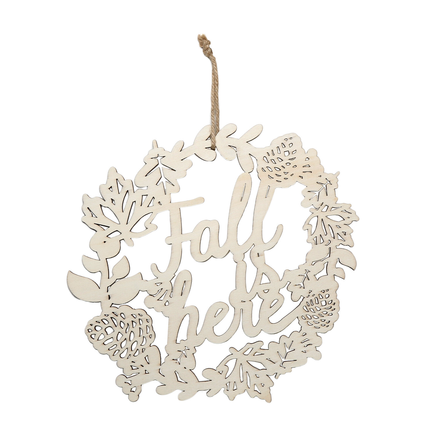 Fall is Here Wooden Sign Image