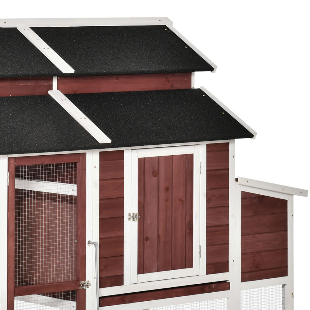 PawHut Large Wooden Chicken Coop Image 6