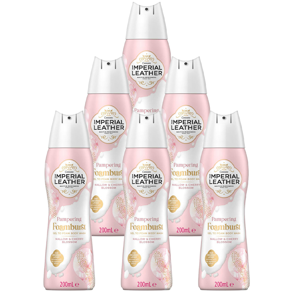 Imperial Leather Pampering Foamburst Mallow and Rose Milk Shower Gel