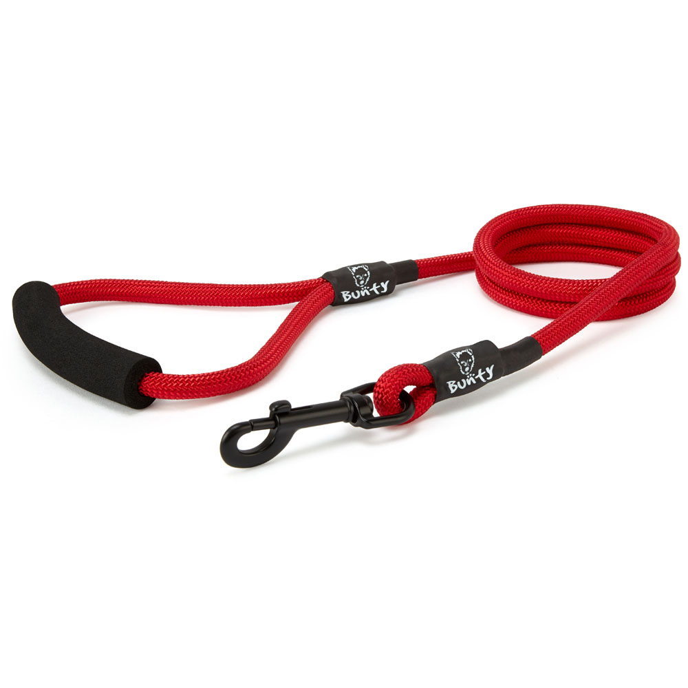 Bunty Extra Large Red Rope Lead Image 3