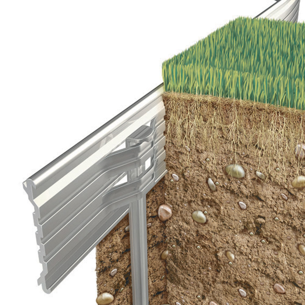 Swift Foundations Swift Edge 12m Natural Garden Edging Image 4