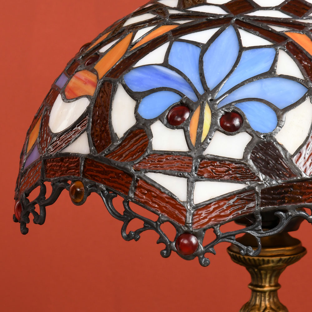 Portland Sunflower Antique Table Lamp Image 4